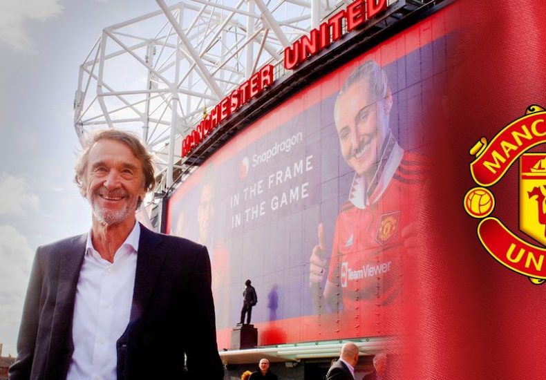 Sir Jim Ratcliffe to Build New Stadium for Manchester United, Capacity to Reach 100,000 Seats