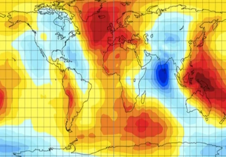 Mystery of Indian Ocean Gravity Hole