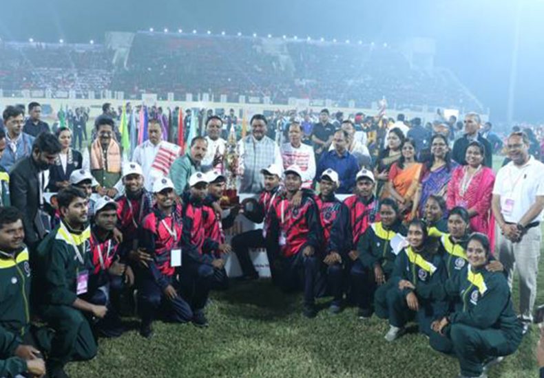 4th National EMRS Sports Meet 2025 closing ceremony