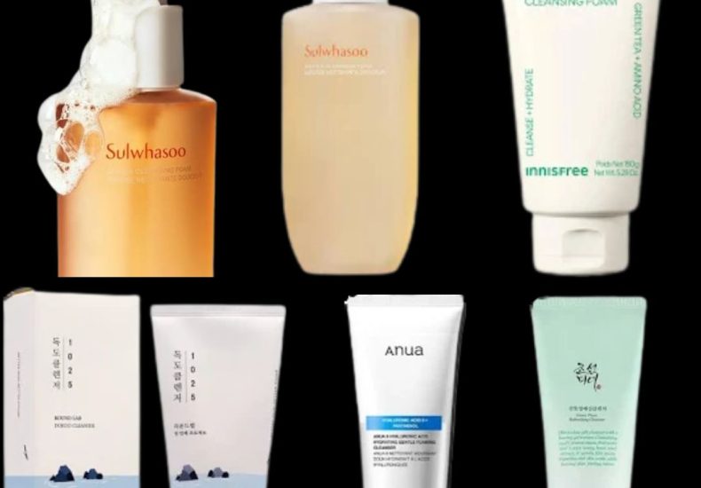 Korean face wash for dry skin